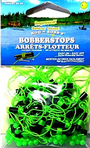 BOBBER STOPS WITH BEADS CHARTREUSE 15pk - Hook & Arrow Supply Co.