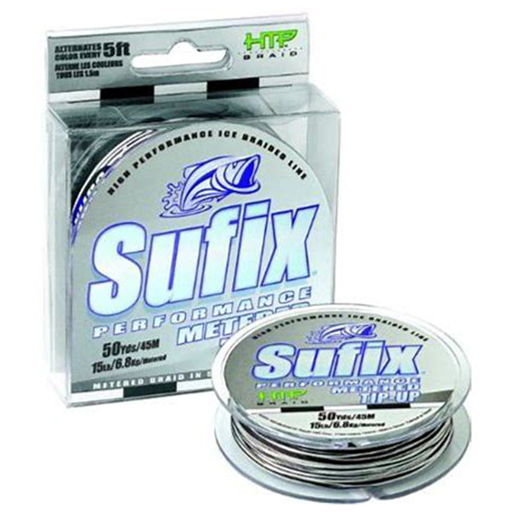Sufix Performance Metered Tip-up Line – Hook & Arrow Supply Co.